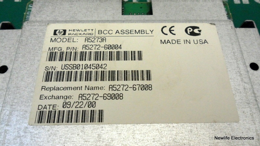HP A5272-69008 Bus Control Module for SC10 Disk Enclosures