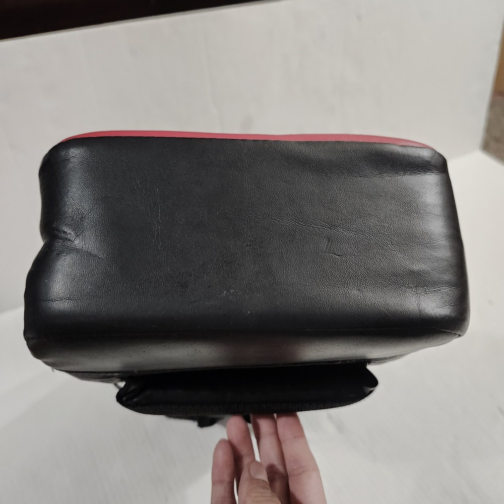 Muay Thai Kickboxing Strike Kicking Pad Shield Red