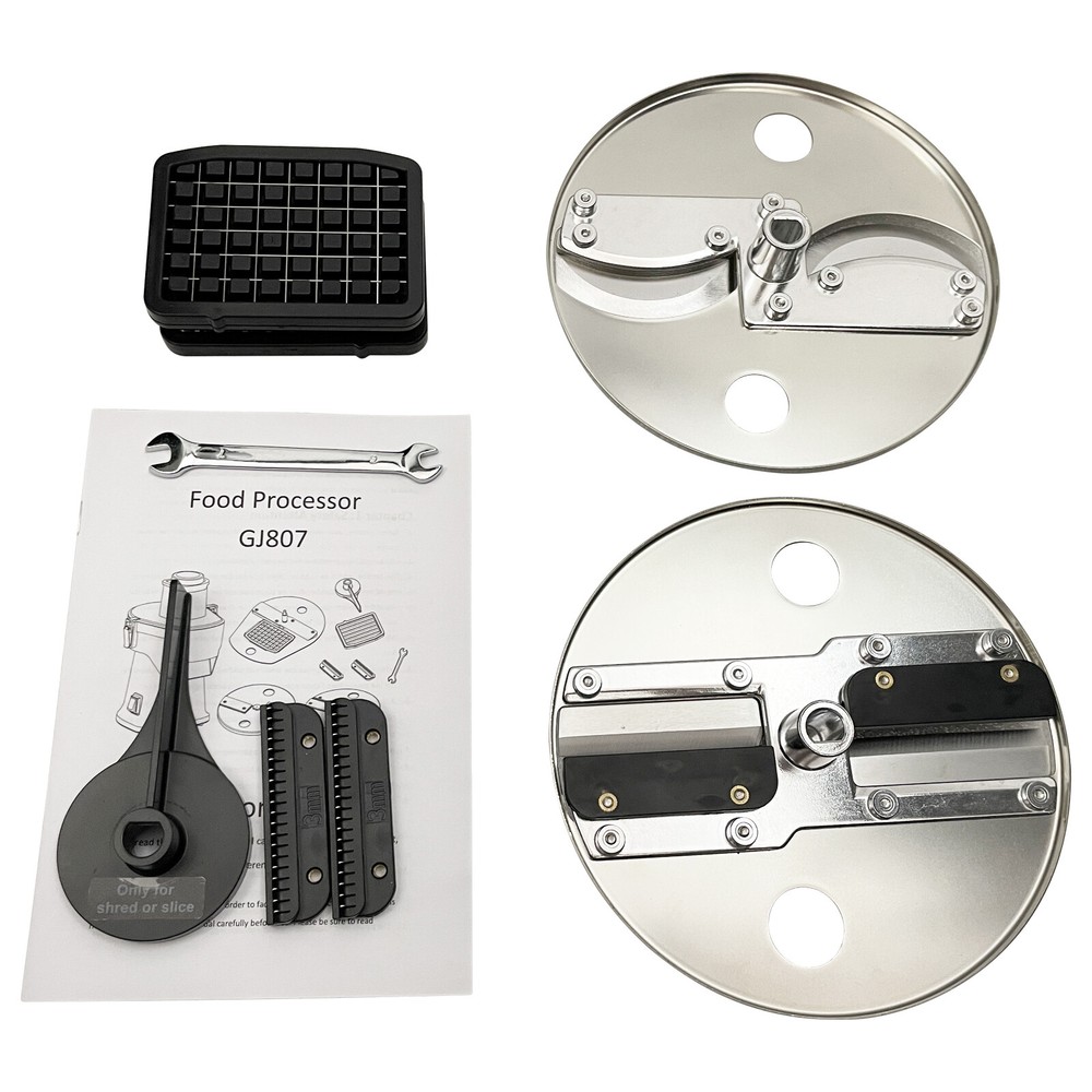 Multi-function Commercial Fruit Vegetable Dicer Cutter Shredder Machine 110V