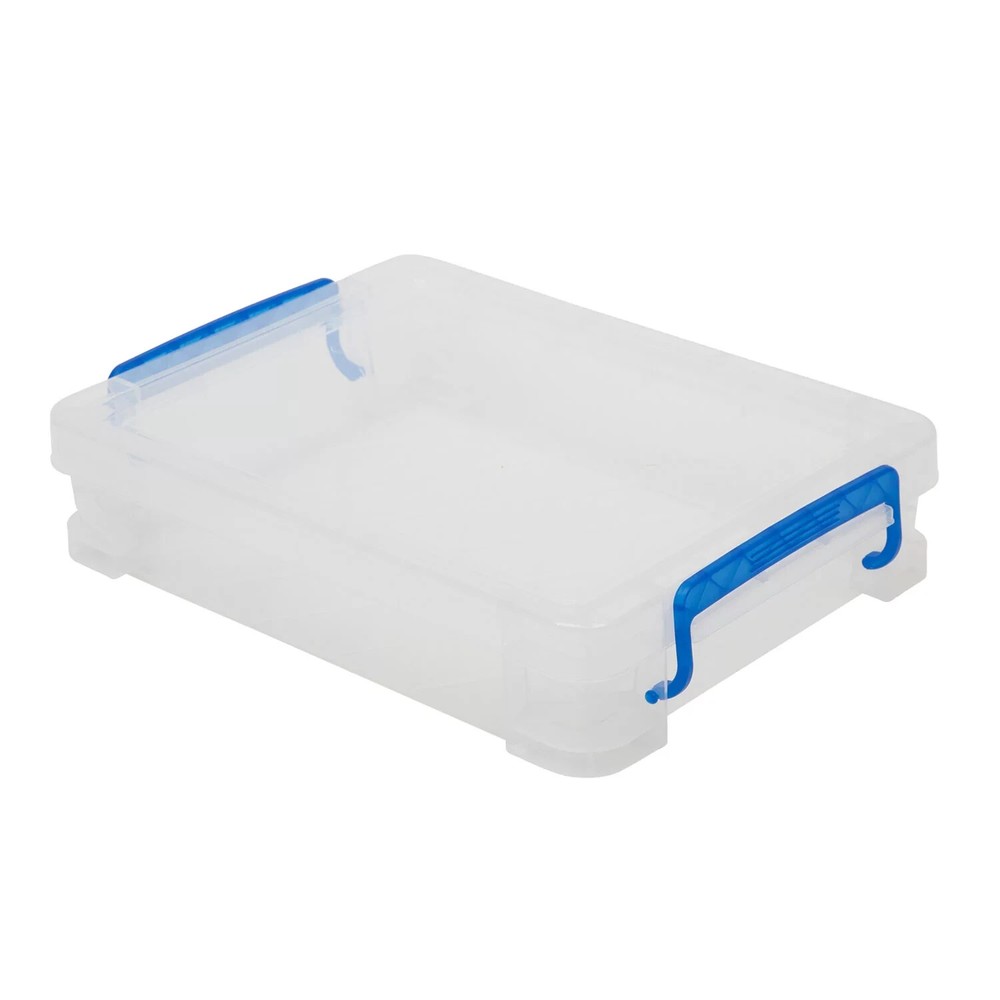 Super Stacker, Document Boxes, Clear, 5 Pack