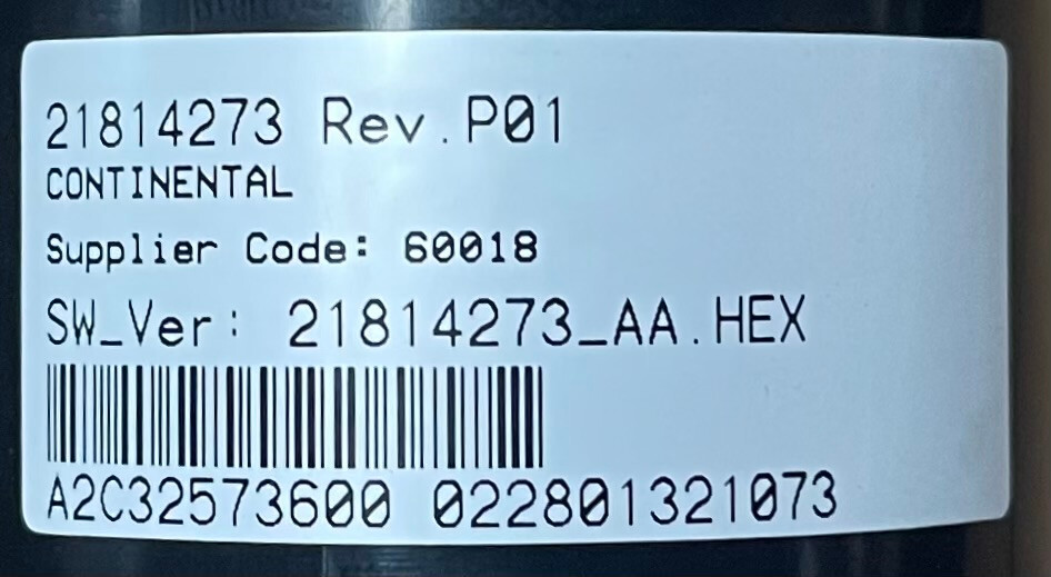 MACK Transmission Temperature Gauge 21814273