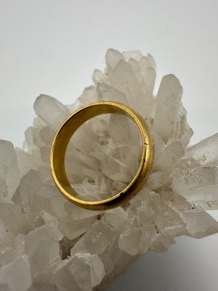 Old soviet Engagement Ring Silver 875