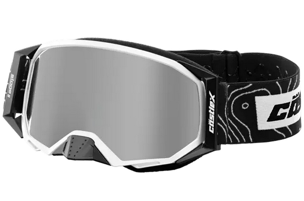 Castle Stage II OTG Snow Goggles White