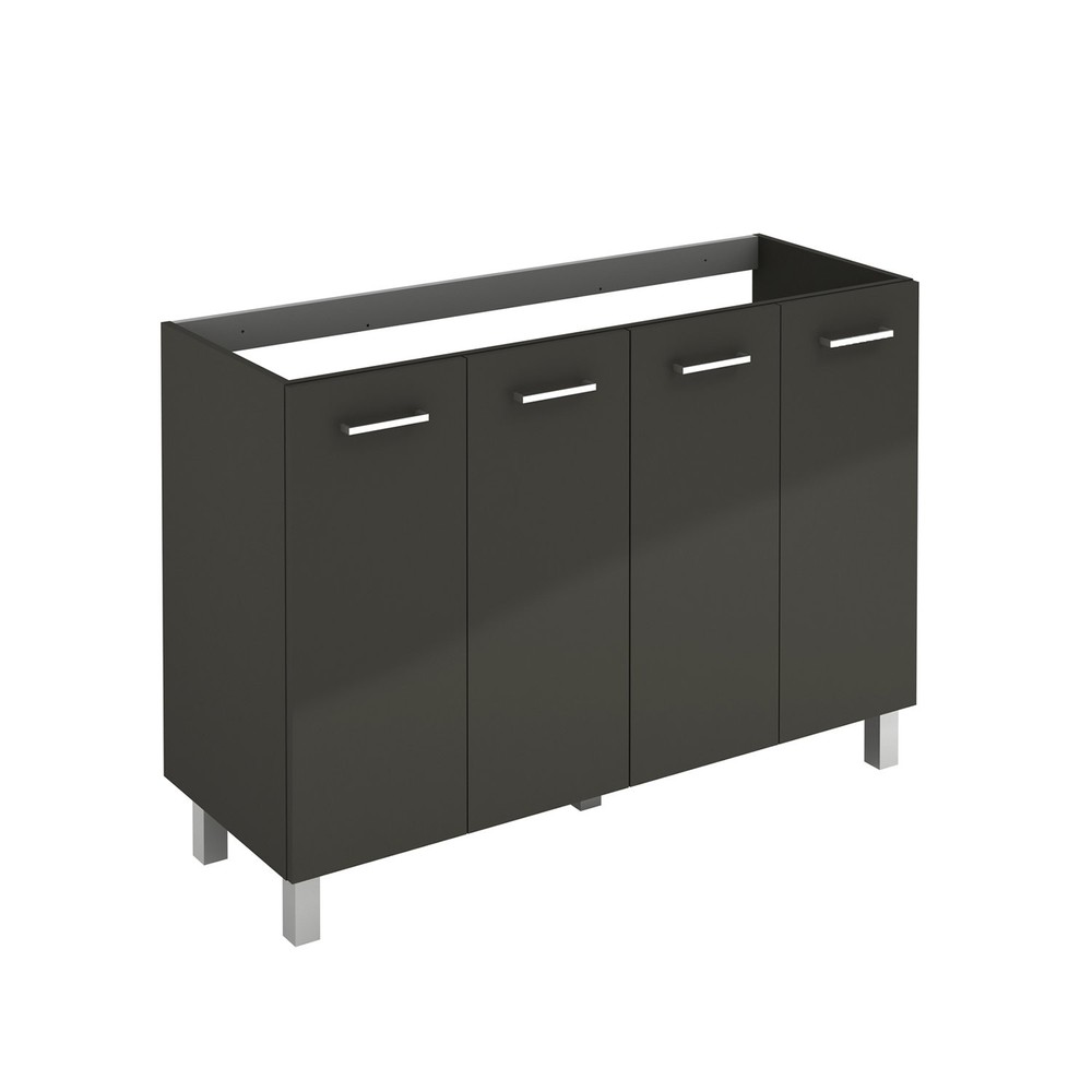 WS Bath Collections Logic 120 Logic Vanities 48" Double Vanity - Gloss