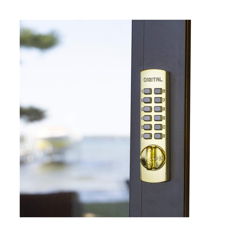 C150BB Surface Mount Hook Bolt Bright Brass