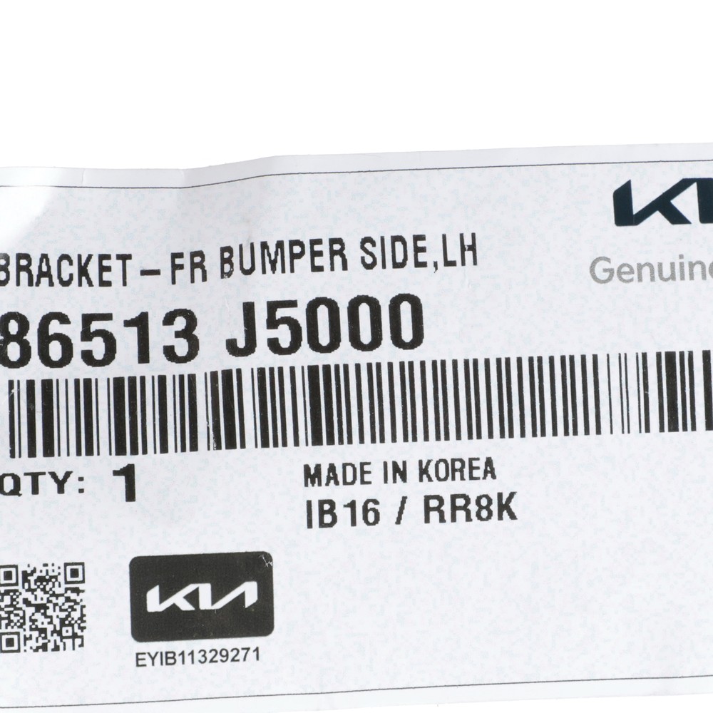 NEW OEM Kia 2018-2023 Stinger Front Bumper Left Side Bracket 86513-J5000