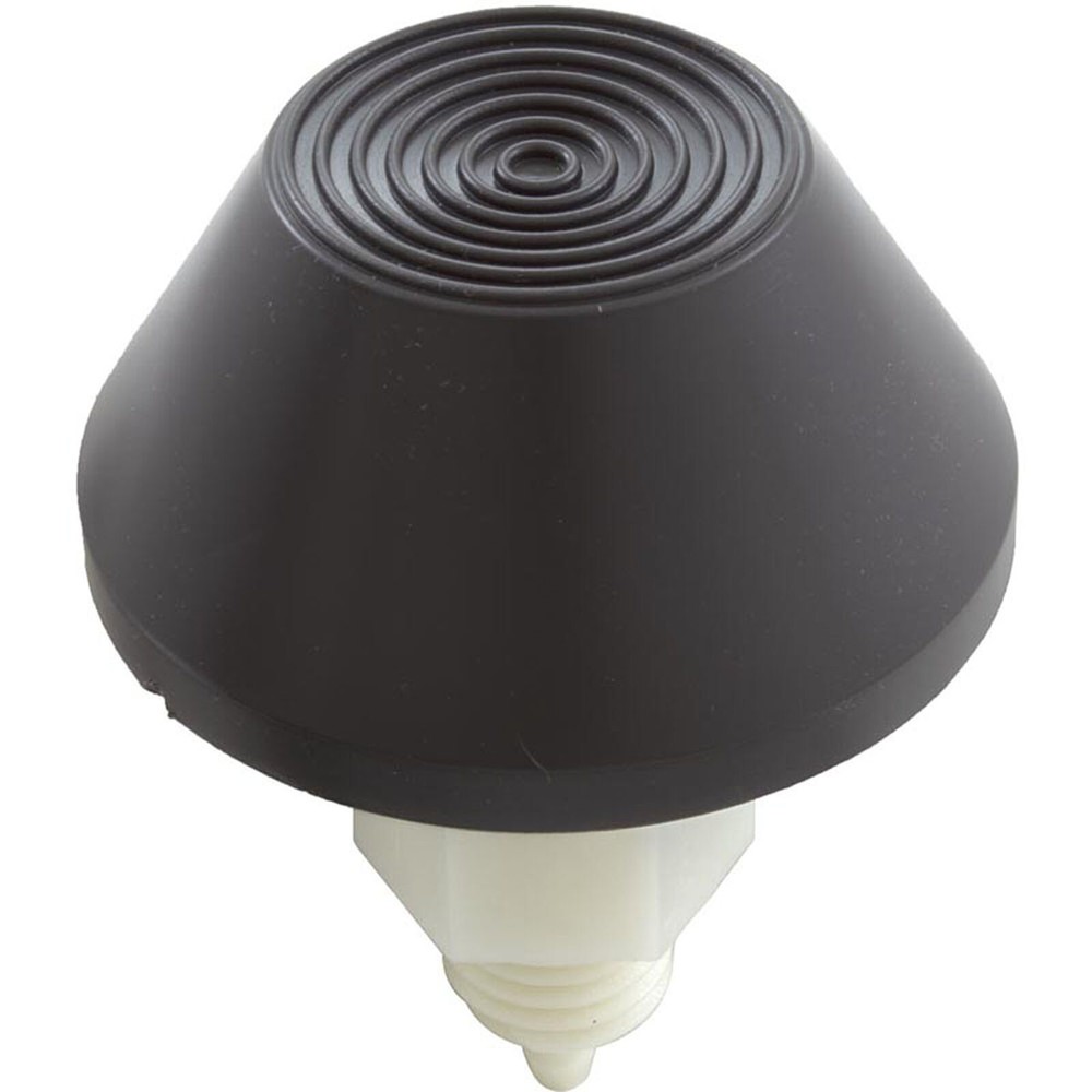 Air Button, Tecmark, Raised Cone, 7/8"hs, 2-3/4"fd, Brown