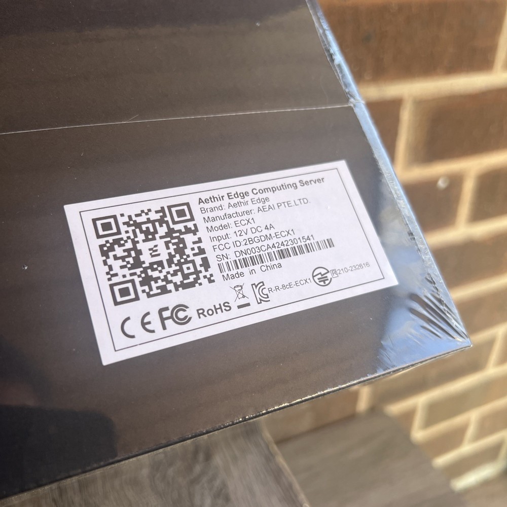 Aethir Edge GPU Computing Device for AI, Gaming, Cloud Mobile and Crypto Rewards