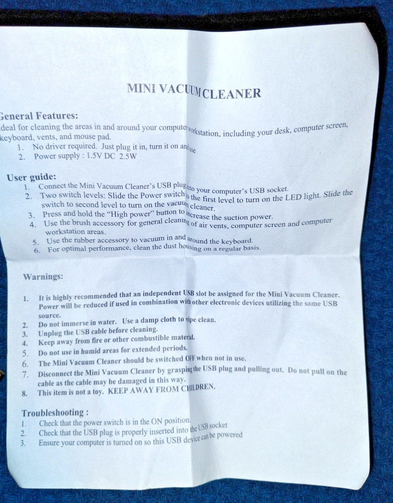 Keyboard Vacuum-mini New