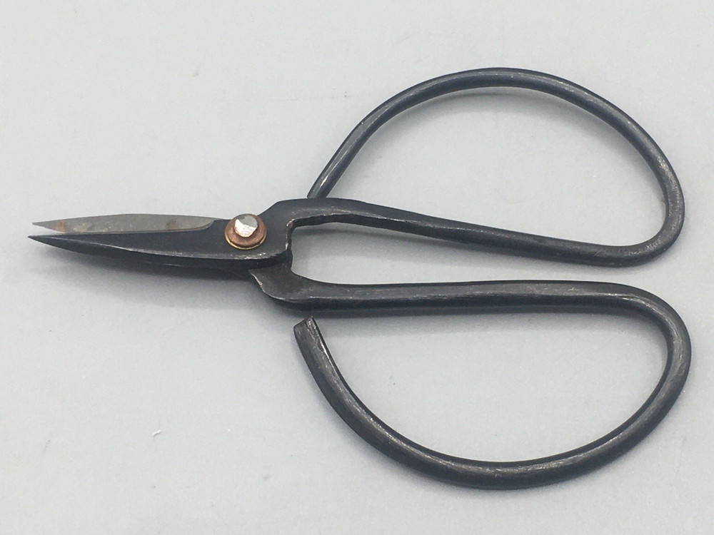 Bonsai Pruning Shears Scissors 4" Black Japanese Marked Sharp