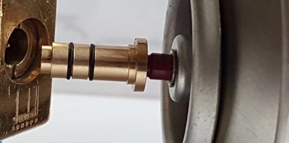 Dunhill Rollagas Lighter Brass Butane Refill Using This Adapter Works Every Time