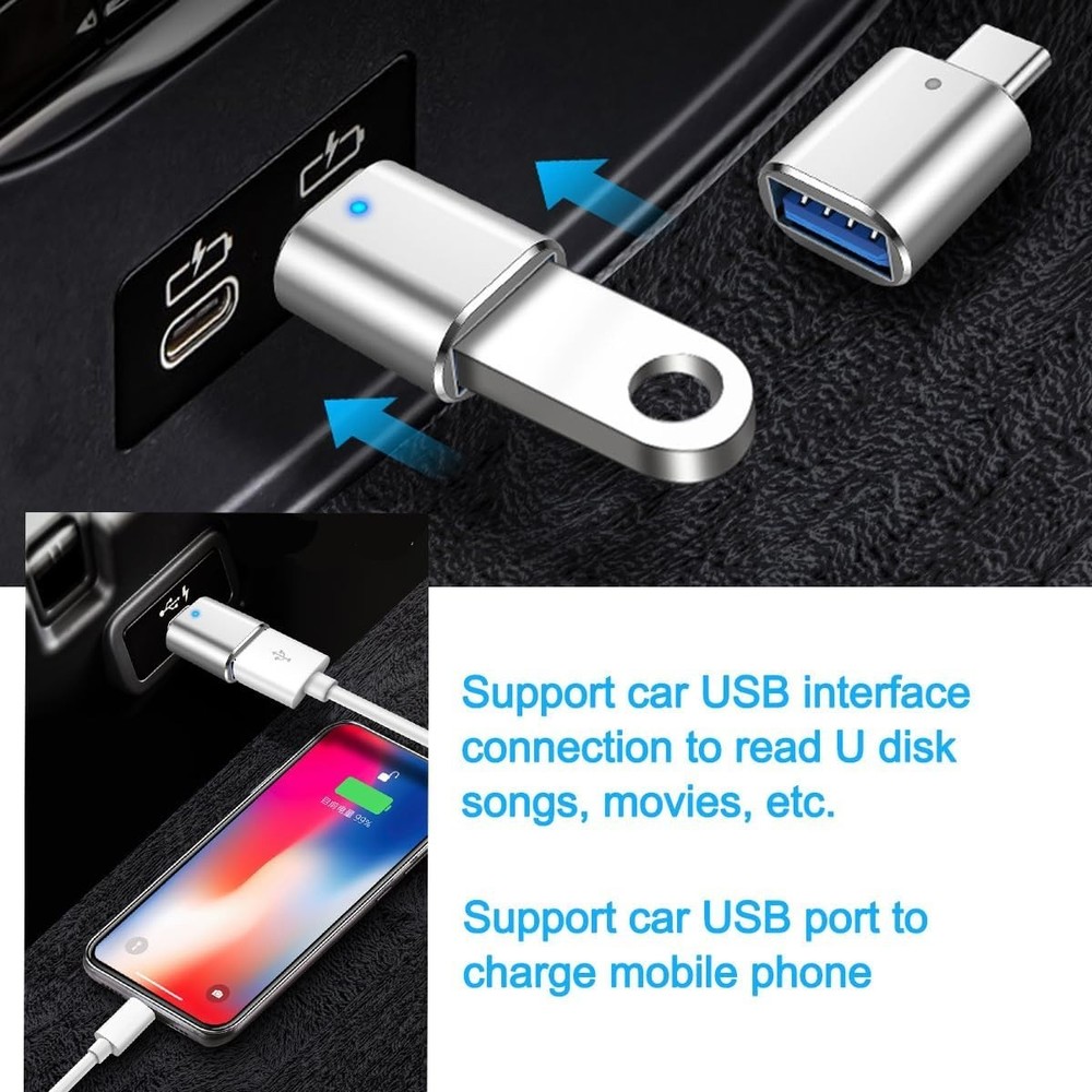 Versatile USB Hub 3.0 Adapter Set - 4pcs for Seamless Device Connectivity