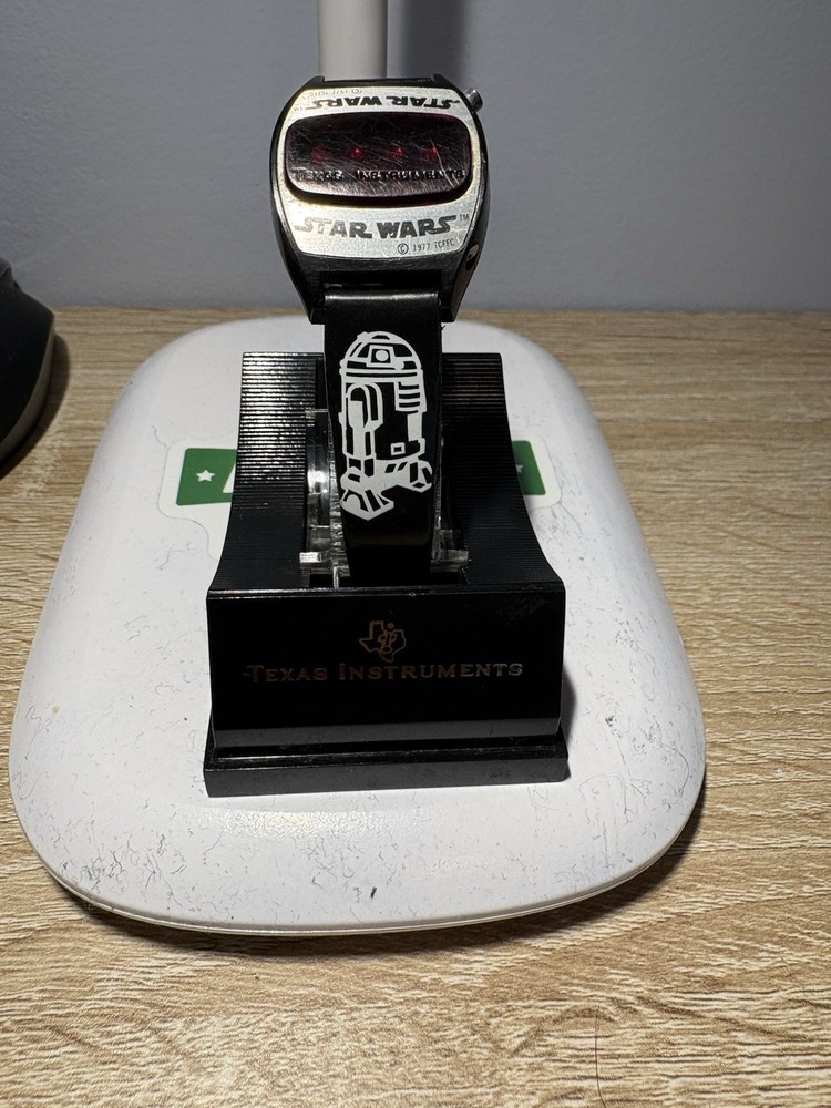 Official Star Wars Microelectronic Digital Watch 1977!!