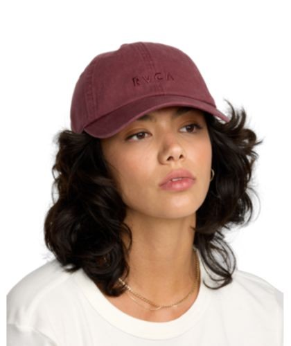 RVCA Forever Dad Hat, Burnt Red