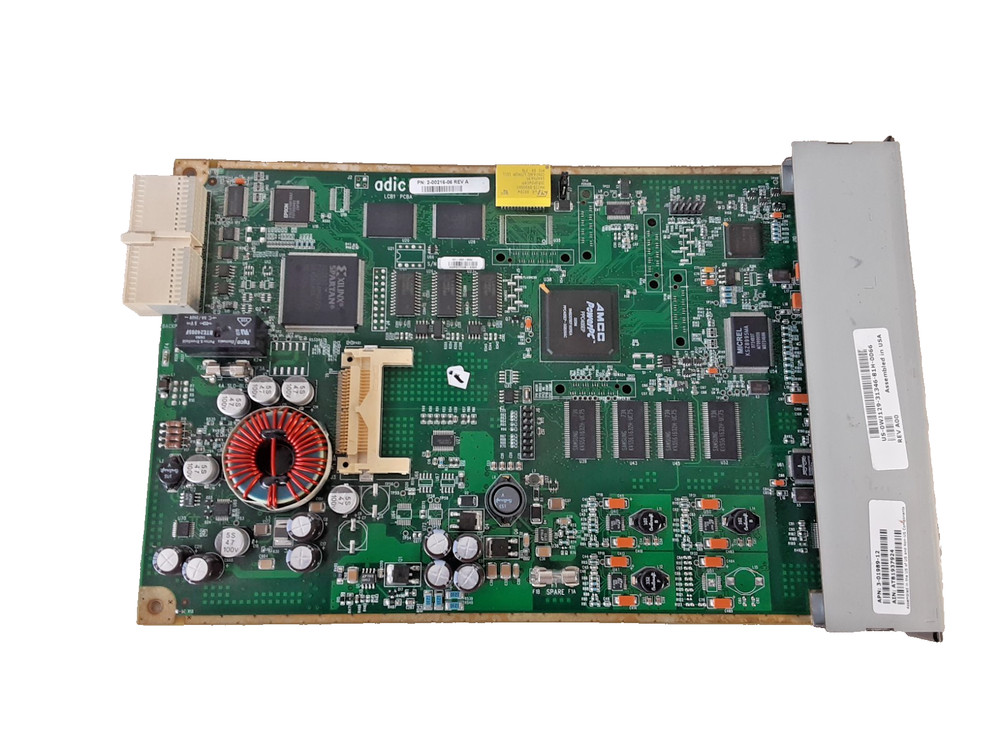 ADIC 2-00216-06 REV A Tape Library Controller Board 3-01989-12 - UNTESTED