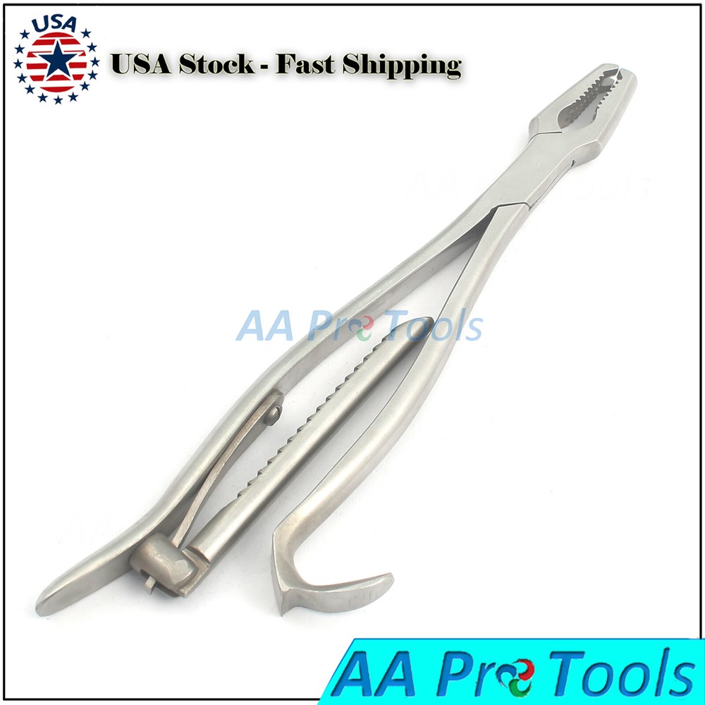KERN Bone Holding Forceps 13" with Ratchet - Orthopedic Surgical Instruments