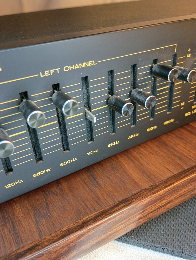 🔥Marantz Graphic Stereo Equalizer EQ130 Tested To Power On Only