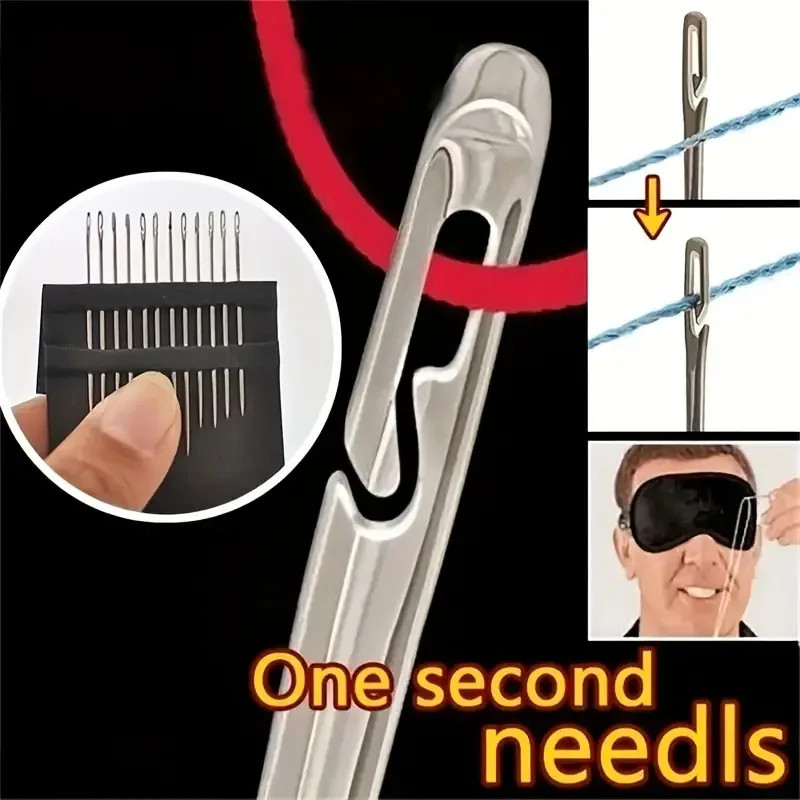 30pcs Needle-free Needles Elderly Blind Needle-free Needles Without Needle