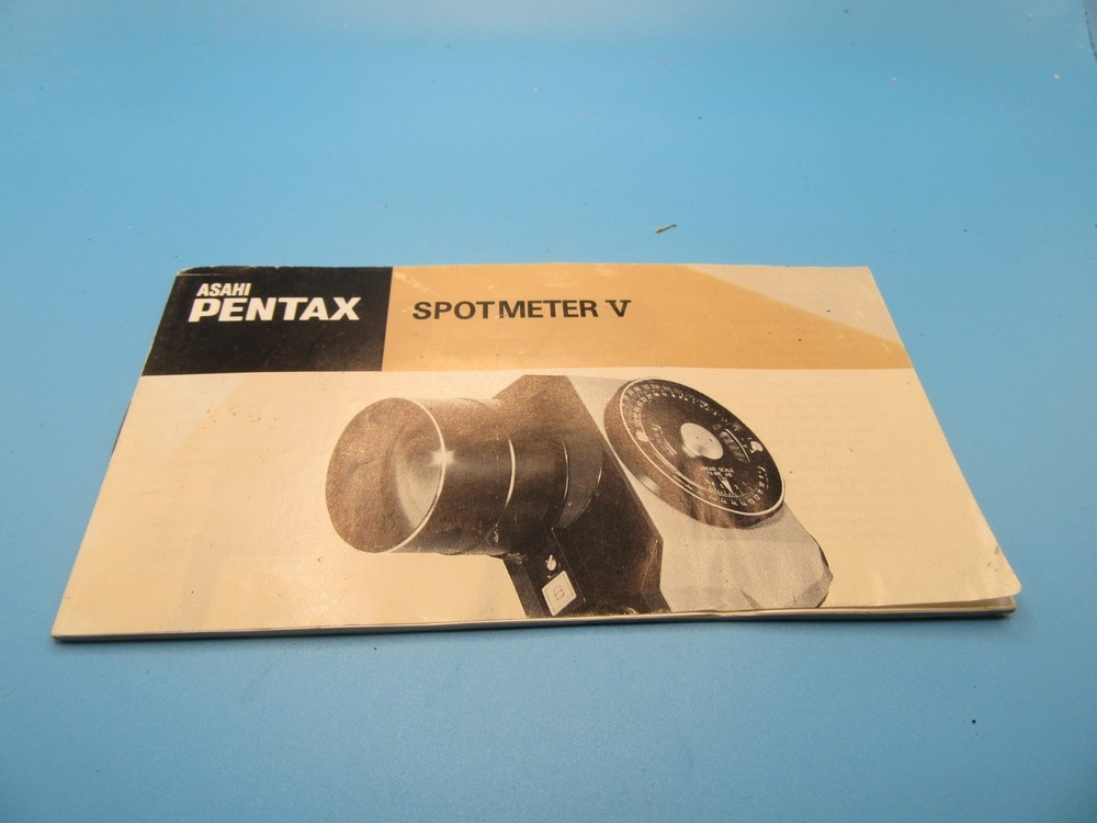 Beautiful and Working Pentax Spotmeter V Light Meter NICE!