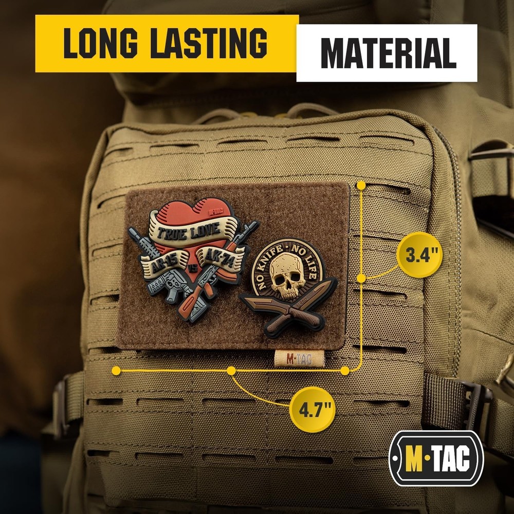 Versatile Coyote Loop Tactical Patch Panel for Seamless Molle Integration