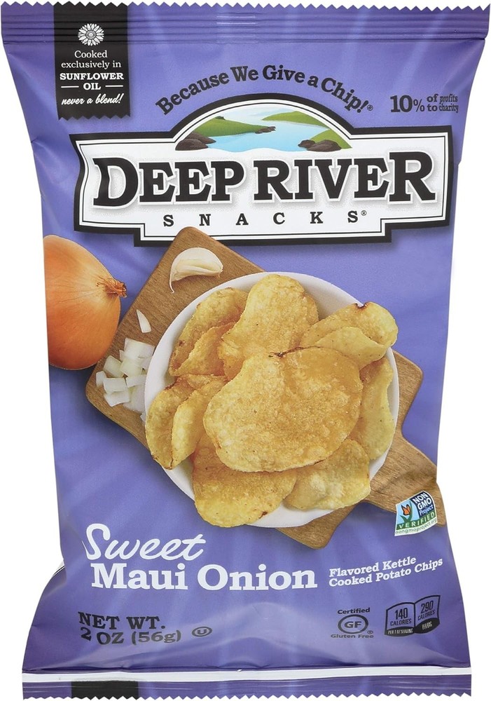 DEEP RIVER SNAS Sweet Maui On Potato Chips