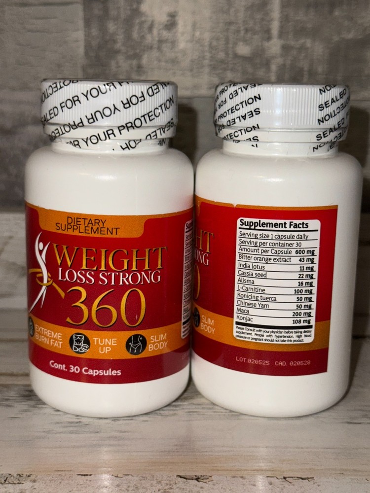 360 weight loss strong capsules