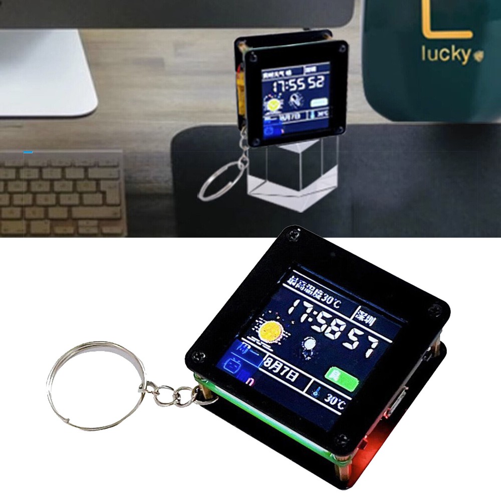 ESP32-C3 Development Board with 1.44" LCD Display WiFi Bluetooth Module Portable
