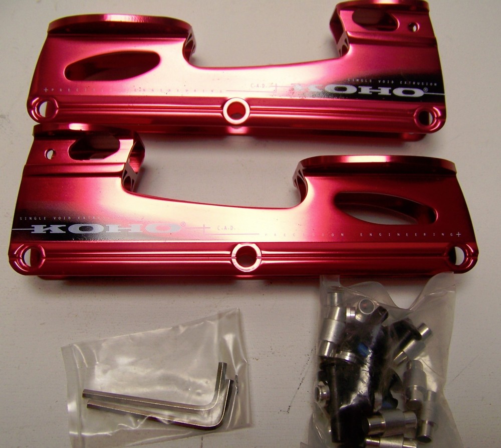KOHO FR200 2 INLINE PERFORMANCE FRAME KIT ALUMINIUM ROLLER BLADE HOCKEY CHASSIS