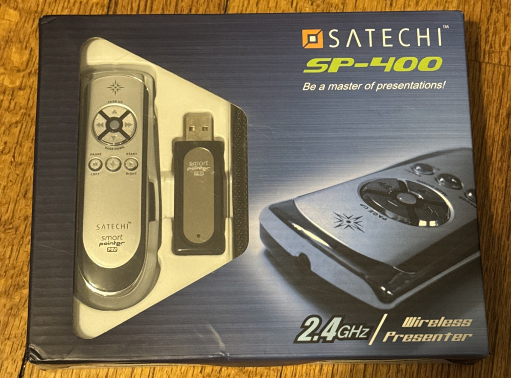 Bluetooth Wireless Presenter Pro Pointer Remote Control SP-400