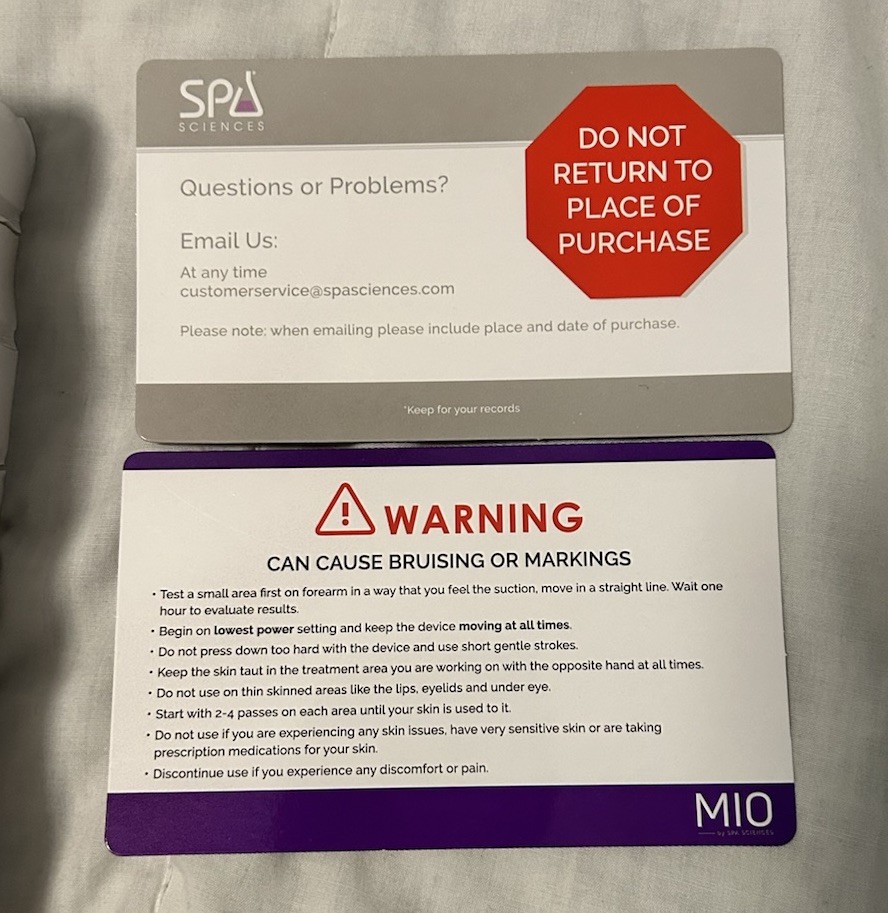 SPA SCIENCES~ MIO Pore Extraction & Diamond Skin Resurfacing System