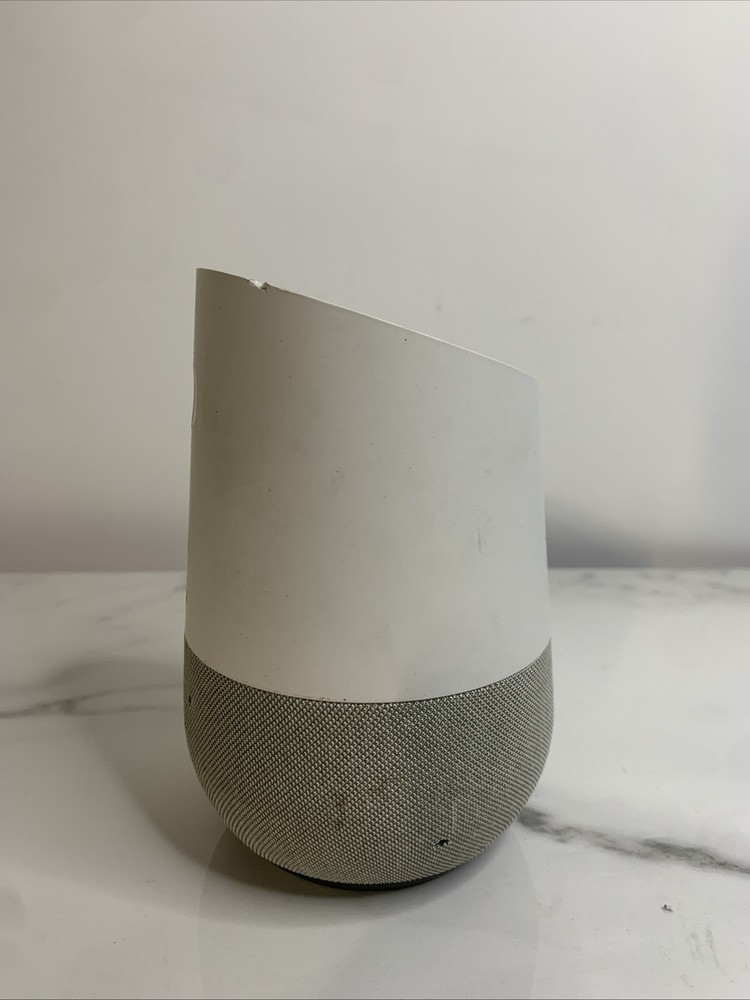 Google Home Smart Speaker White HOME Read