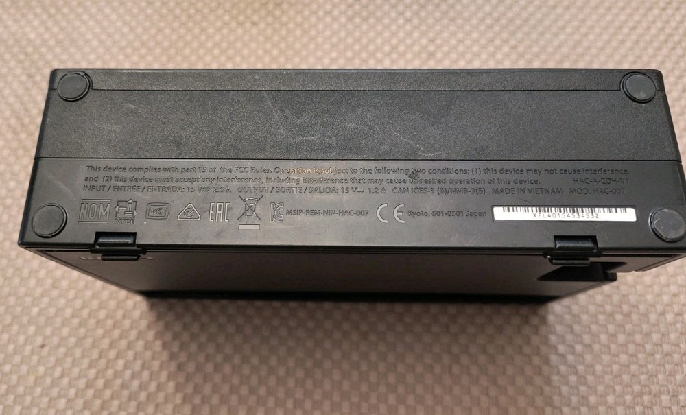 Nintendo Switch HAC-007 Charging Dock Only - Black