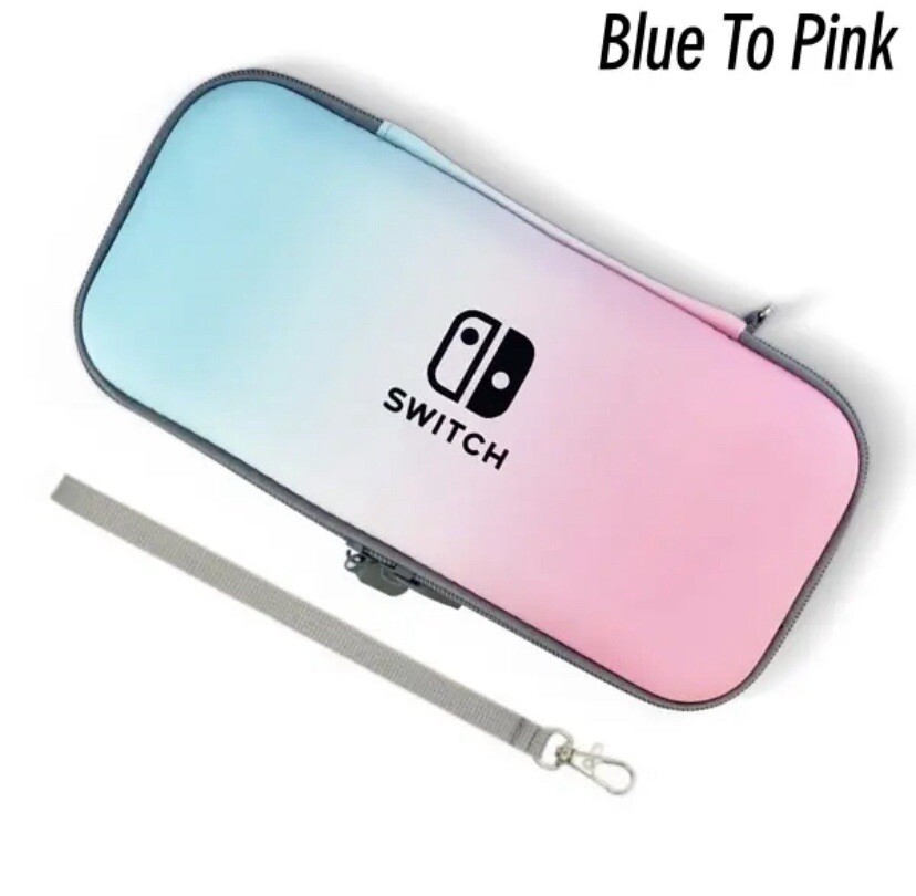 Carrying Case for Nintendo Switch - Blue to Pink