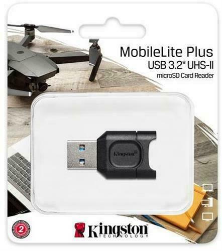 Kingston MobileLite Plus MicroSD Card Reader USB 3.2 USH-II Connector MLPM-UK