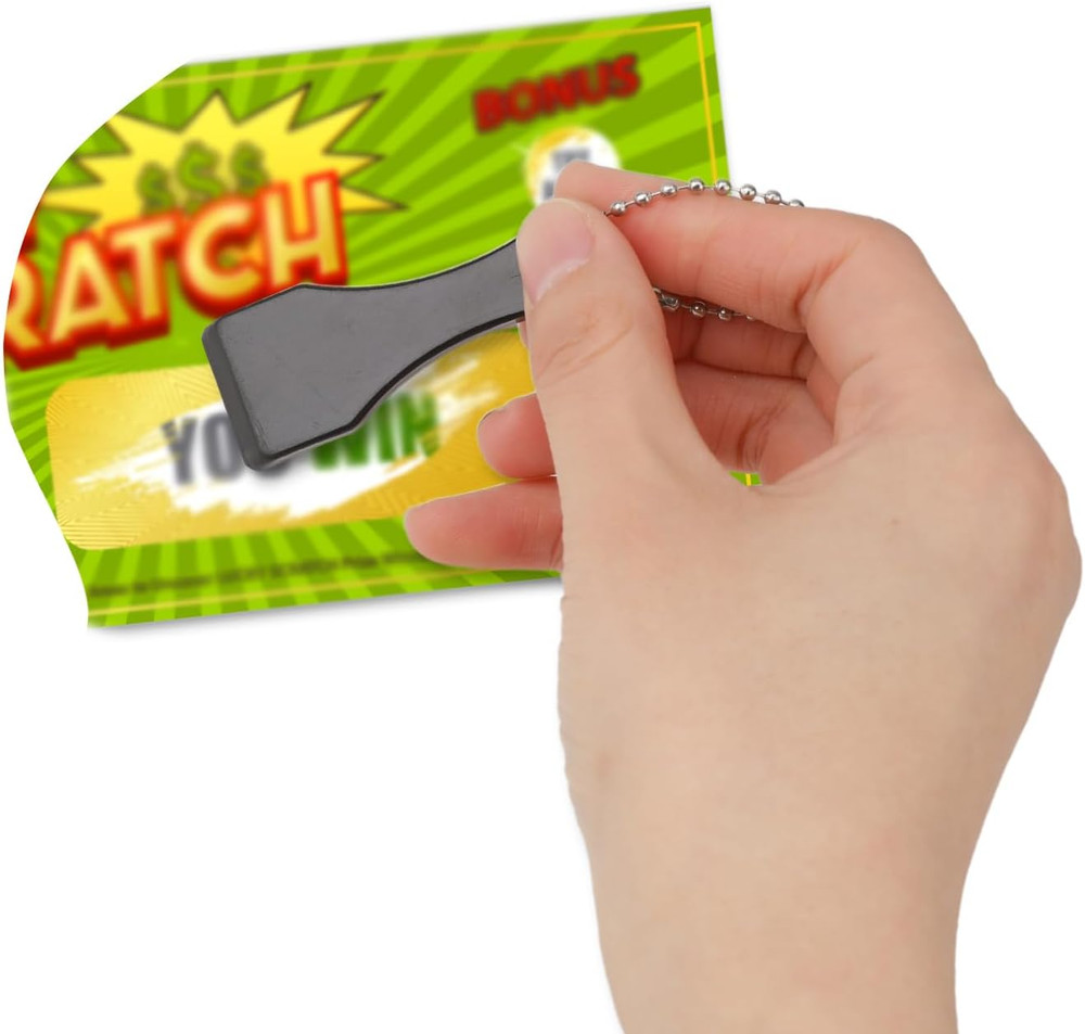10 Pcs Lottery Ticket Scratcher Scratch off Scratcher Tool Plastic Scraper Tool