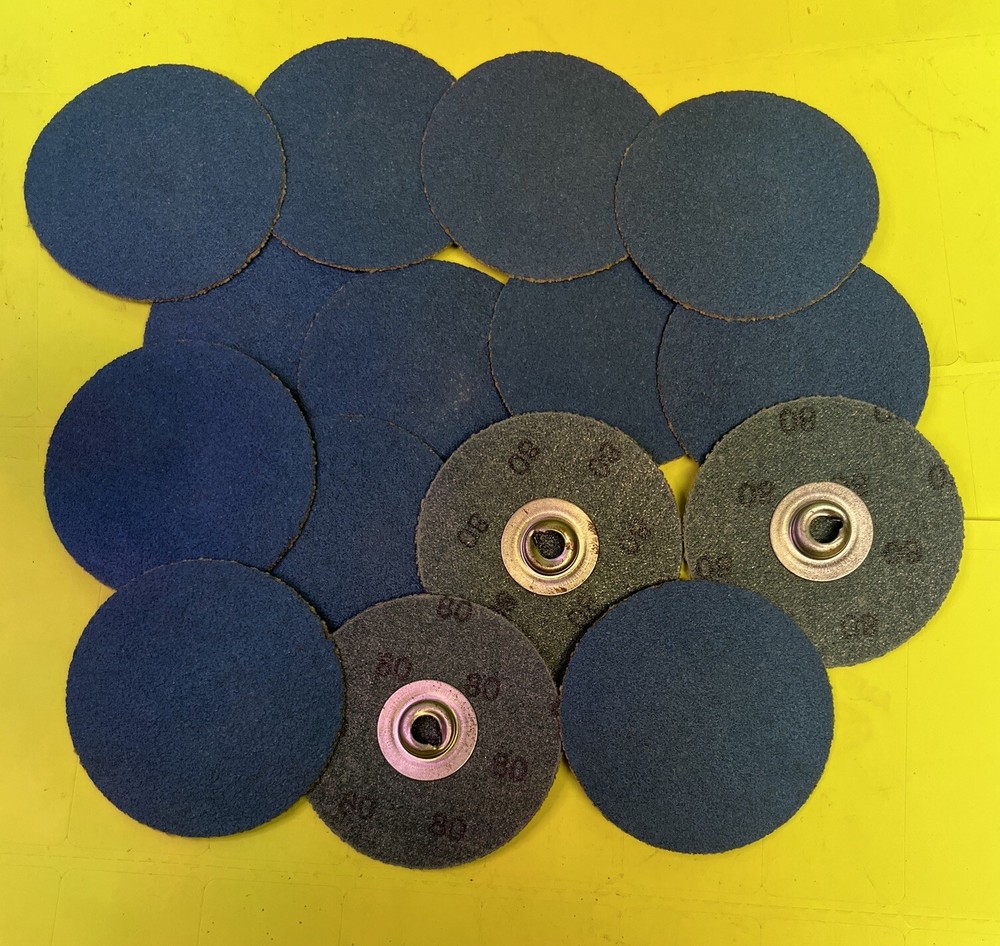 Norton 2”Cloth Discs Quick Change R821,80 Grit (15pcs)