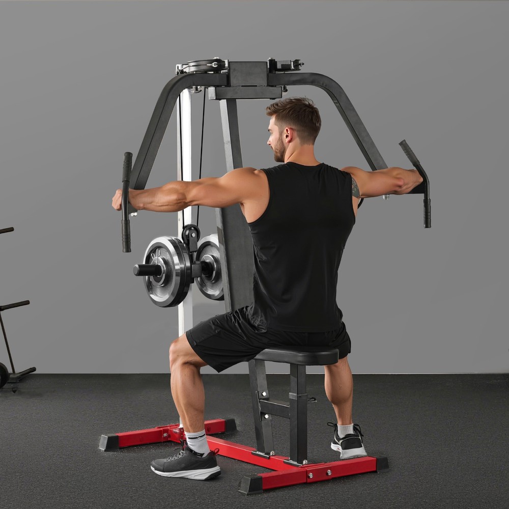 VEVOR Chest Fly Machine Adjustable Fly and Reverse Delt Machine Upper Body