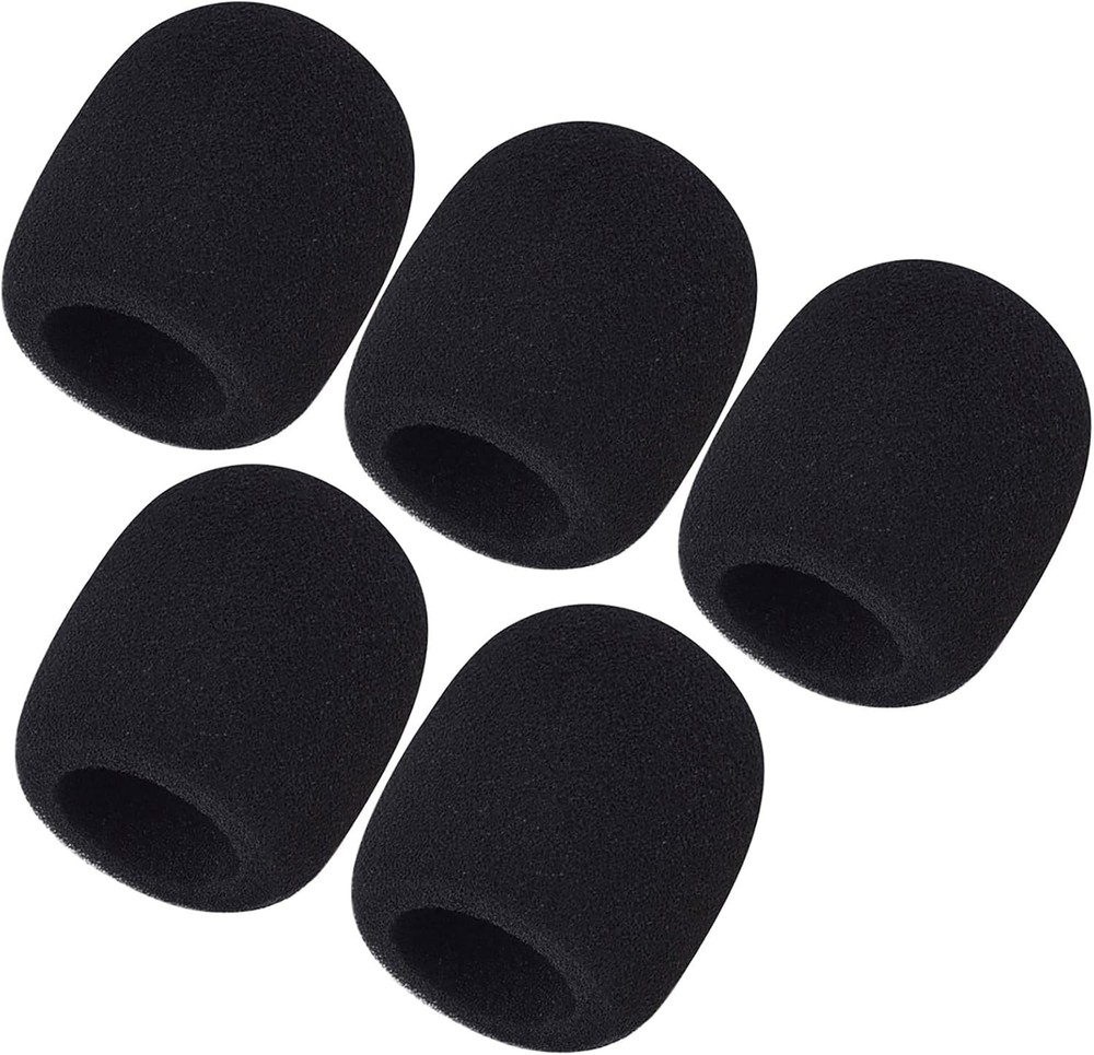 Professional Foam Microphone Windscreen Set: 5 Covers for Clean Singing