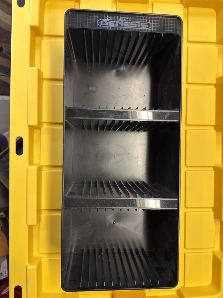 Sega Genesis CD Shelf Rack Display Organizer Holder Case