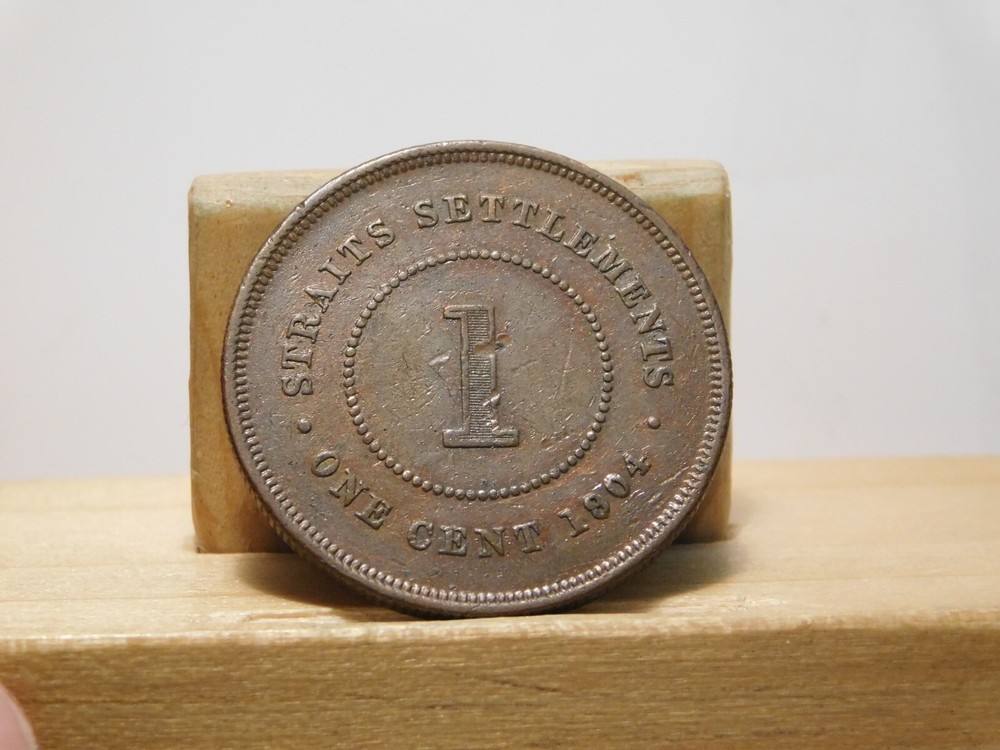 Straits Settlements, 1904, one cent, Edward VII