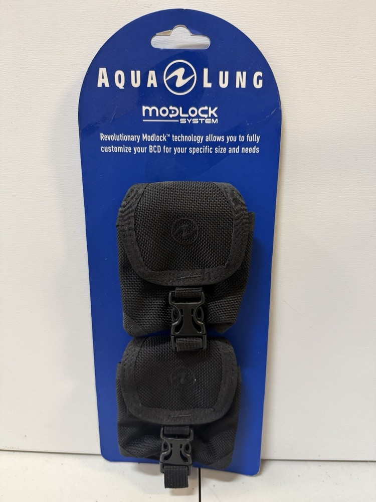 Aqualung Modlock System Removable Trim Pocket 3LB (2PK)