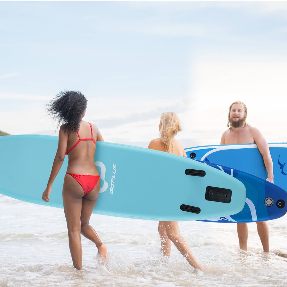 Inflatable Stand Up Paddle Board W/ Premium SUP Accessories Including Paddle