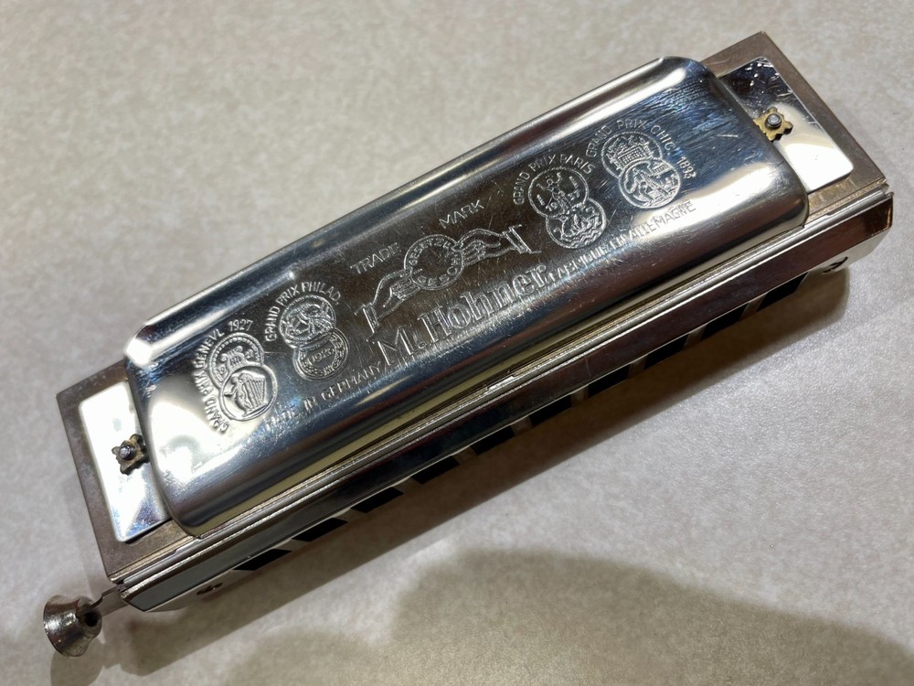 Harmonica Hohner 260, key of G. cleaned & customized