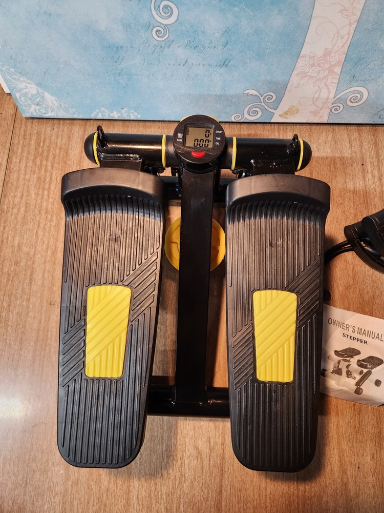 Mini Stepper Exercise Machine W/ Resistance Bands