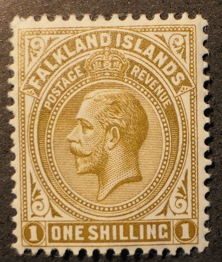Falkland Is. Scott # 35, Mint OG LH
