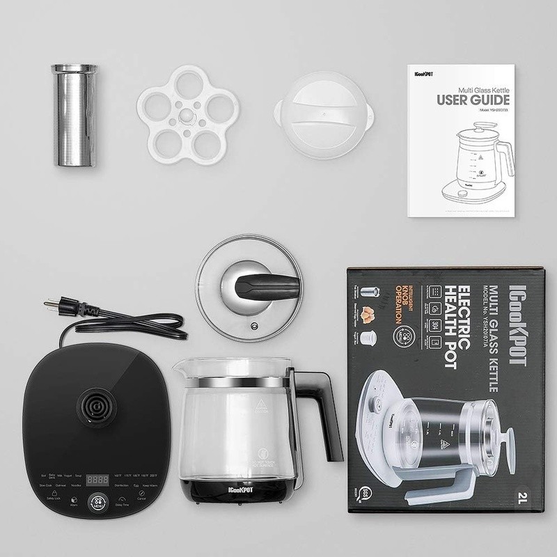 Programmable Electric Kettle Precise Temp Control Multi-Function Tea Maker Kit