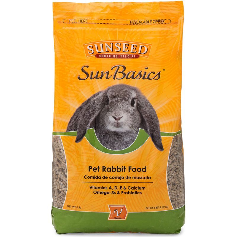 Sunseed Sun Basics Pet Rabbit Food 6 lb.