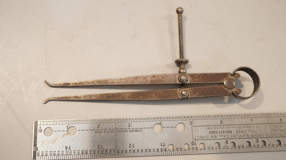 Starrett Spring Type Inside Caliper for South Bend Lathe & Wood Working