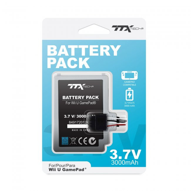 Battery Pack For Wii U GamePad - TTX