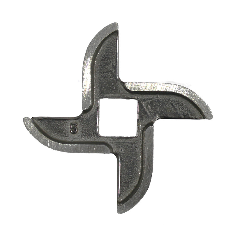 Grinder knife #5 - Hardened raised edge